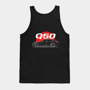 JDM Q50 Sedan Tank Top